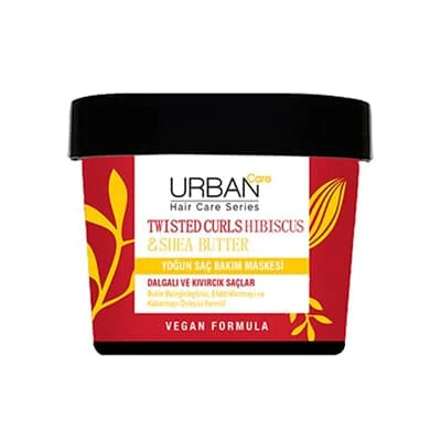 Urban Care Twisted Curls Hibiscus & Shea Butter Intensive Hair Care Mask