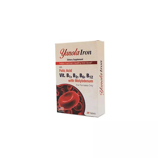 Yanola Iron Maintain Healthy Iron Level 30 Tablet