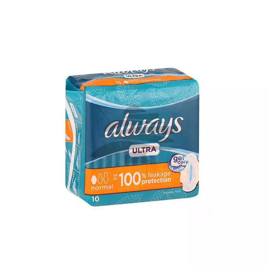 Always Ultra Thin Normal Wings 10 Pads