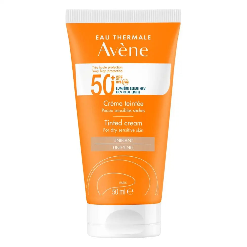 Avene Sunblock Tinted Cream Spf 50+ (40Ml).