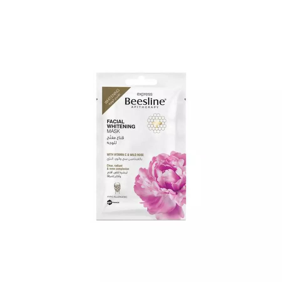 Beesline Facial Mask Whitening With Vitamin C And Wild Rose 25Ml