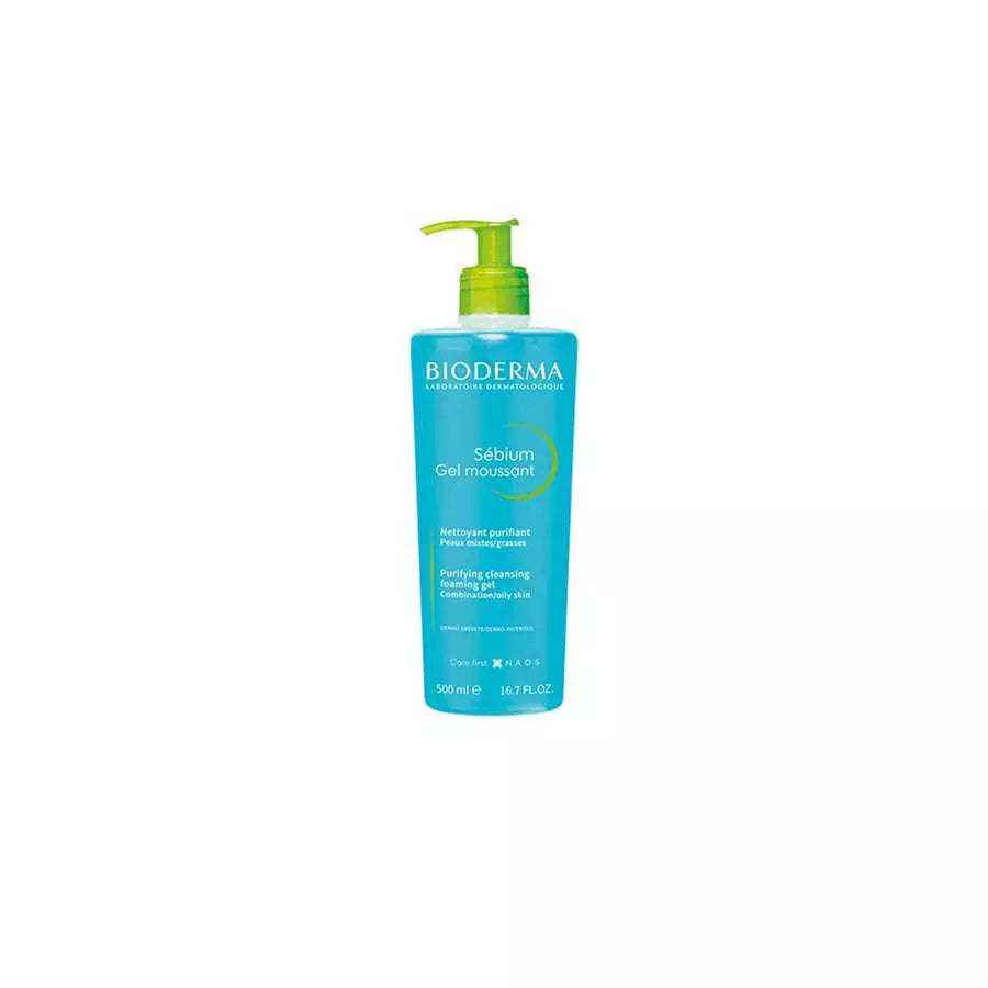 Bioderma Sebium Purifying Cleansing Foaming Gel 500Ml