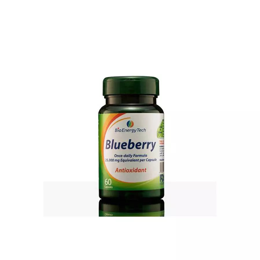 Bio Energy Tech Blueberry 500Mg 60 Capsule