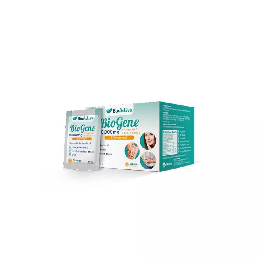 Bt Pharma Biogene Collagen 10.000Mg, 24 Effervescent Sachet