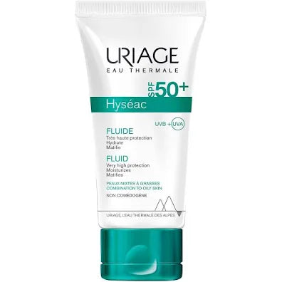 Uriage Hyseac Fluid Spf 50+, 50Ml