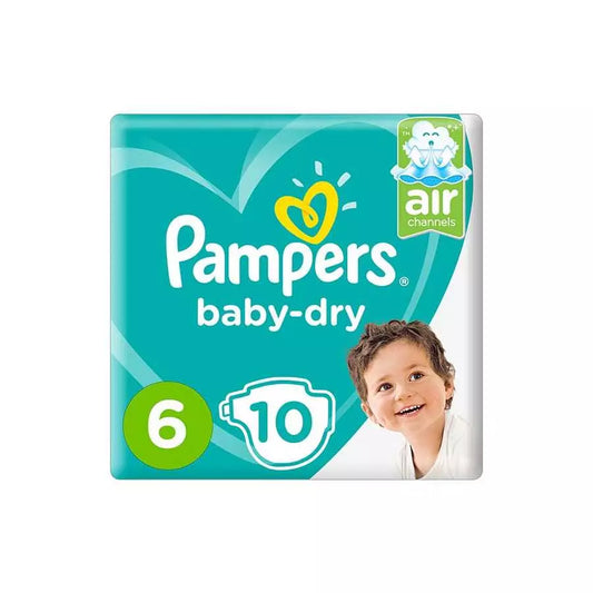 Pampers Diapers Size (6) 13+ Kg 10 Diapers