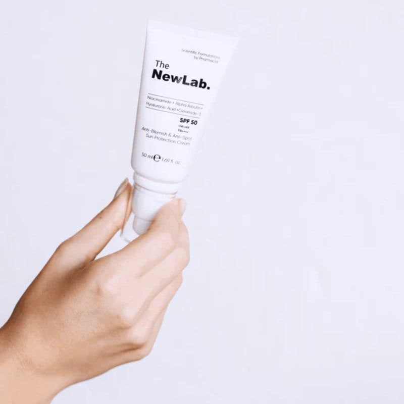 The NewLab Anti-Blemish and Anti-Spot Sun Protection Cream SPF50 50ML