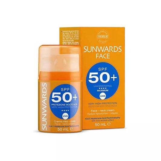 Sunwards Face Cream Spf50+, 50Ml