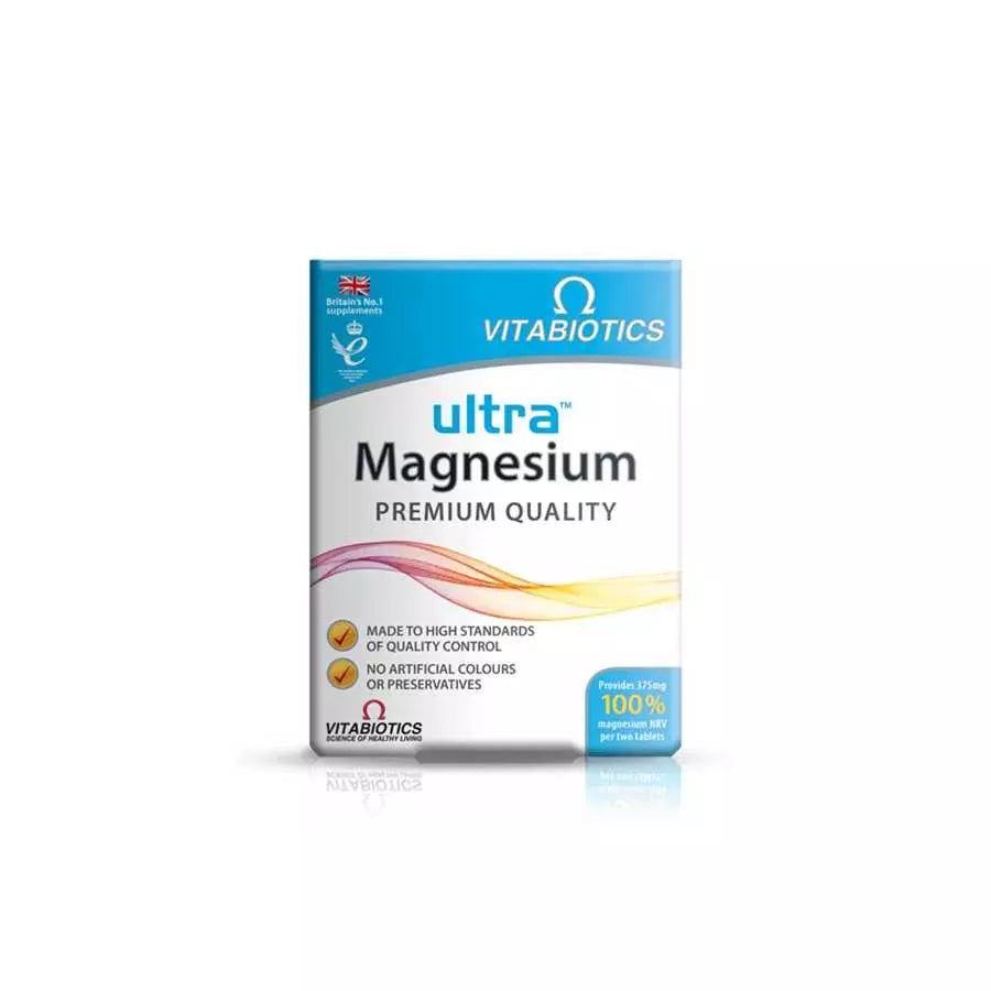 Vitabiotics Ultra Magnesium 375Mg, 60 Tablet