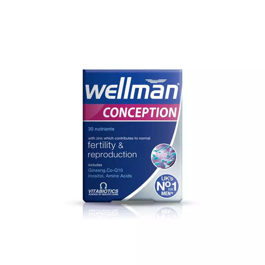 Vitabiotics Wellman Conception Fertility And Reproduction 30 Tablet